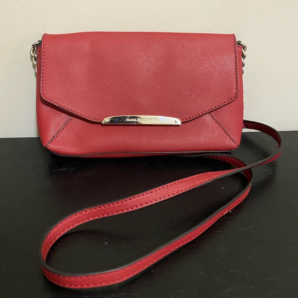 Cute red crossover clutch!